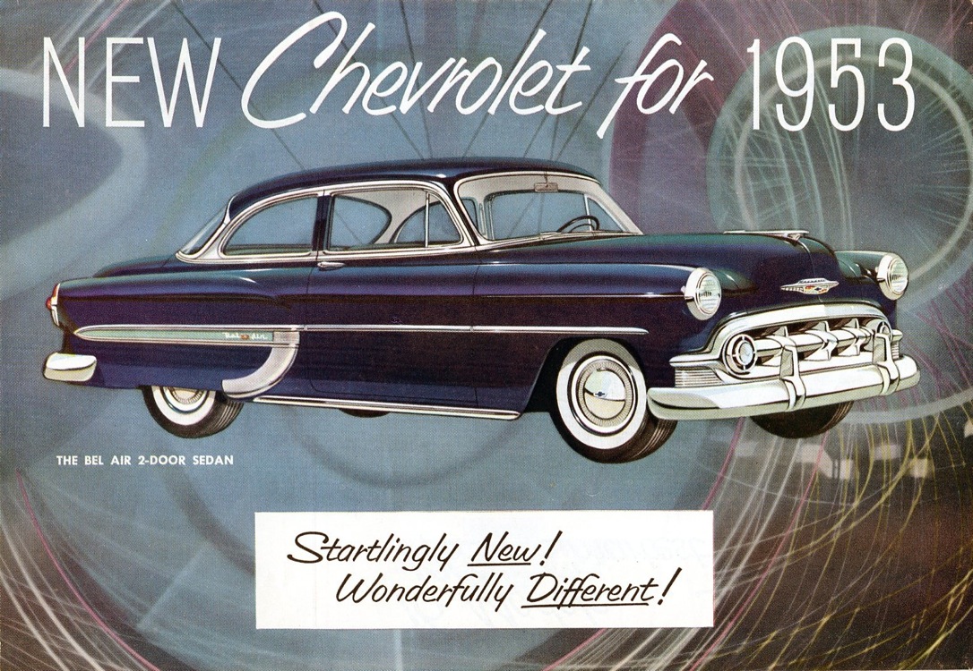 1953 Chevrolet Foldout Page 2